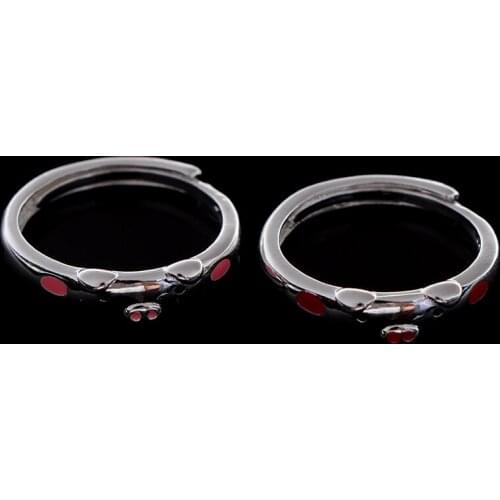 1PC Girls Baby Trendy Cute Cartoon Adjustable Rings Pig Piggy Ring Finger Opening End Jewelry Sweet Birthday Gift Craft Toys