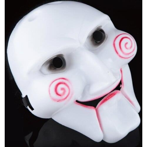 1PC Halloween Masquerade Halloween DIY Gift Halloween Mask Saw Chainsaw Killer Theme Mask Nice Quality Costume Mask KT006