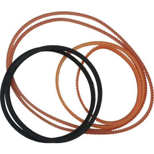 3 pcs Belts for Woodworking lathe small machine tool home woodworking grinding machine lathe bead lathe