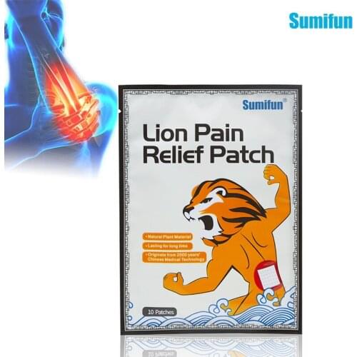 Sumifun 10/20/40pcs Lion Patches Arthritis Pain Patch Bone Hyperplasia Back Neck Muscle Sprain Medical Plaster Joint Painkiller