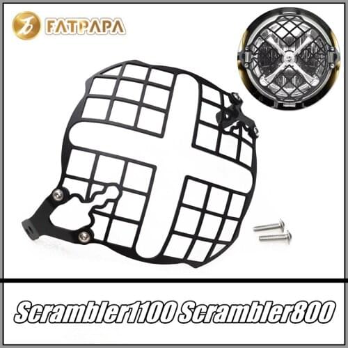 New FOR DUCATI Scrambler 400 800 1200 Motorcycle Accessories Headlight Guard Cover