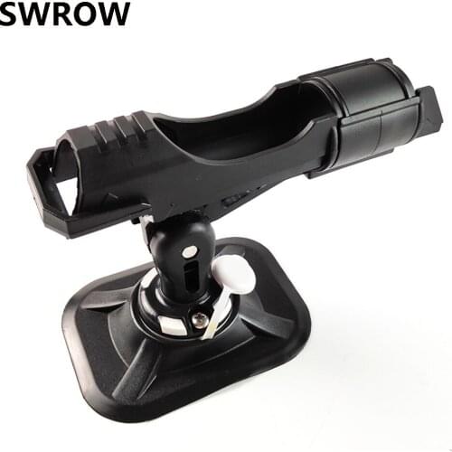 Inflatable boat accessory dinghy raft fishing tool rod holder device pole sup board kayak fixer fix pole Canoeing mount angle