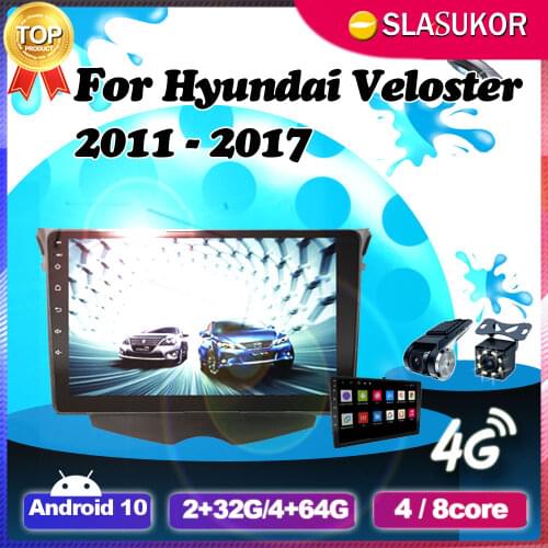 Android For Hyundai Veloster FS 2011 2012 2013 2014 2015 2016 2017 Car Radio Navigation GPS Head Unit Mirror Link No 2din DVD