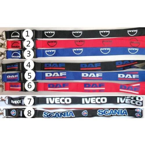 Free Shipping 10pcs Man car Key chains Lanyard Badge Mobile Phone Neck Straps ID Holders #103001