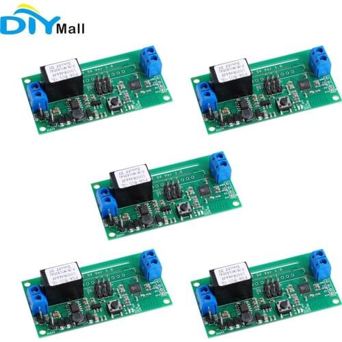 5pcs Sonoff SV Safe Voltage WiFi Wireless Switch Smart Home Module Support Secondary Development with 2P Terminal