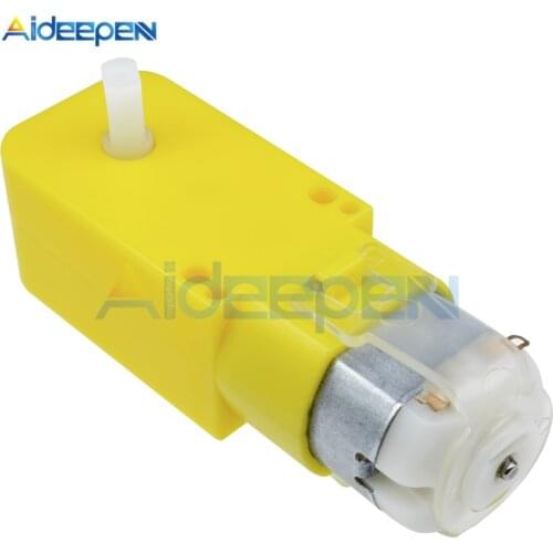 Double Shaft DC Gear Motor DC 3V-12V Dual Shaft for Arduino Robot Smart Car Toys Wheels Driving 7*2.2*1.8cm