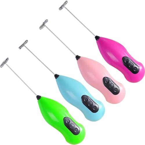 Electric Milk Frother Automatic Handheld Foam Coffee Maker Egg Beater Milk Cappuccino Frother Portable Kitchen Coffee Whisk Tool