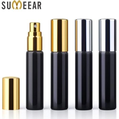 20PiecesLot 10ML Refillable Portable Perfume Bottle UV Plating Parfume Bottle Spray Bottles Sample Empty Containers