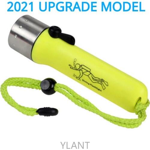 YLANT Underwater Diving Flashlight 1200LM XM-L XPE LED Lamp Waterproof Ultra Bright Torch For Diving Hunting Fishing Camping etc