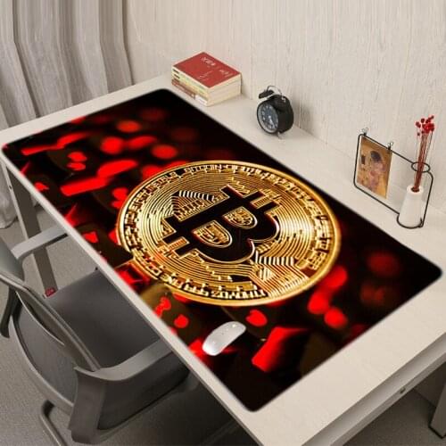 Bitcoin Gaming Mousepad Anime Mouse Mats Xxl Mouse Pad 900x400 For Office Table Mat Mause Pad Gamer Girl Gaming Room Accessories