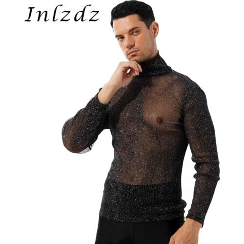 Inlzdz Men's Long Sleeve T-Shirts