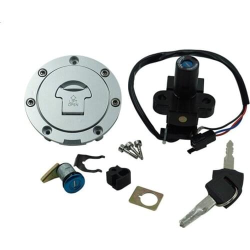 Motorcycle Ignition Fuel Gas Tank Cap Cover Lock For HONDA CBR250 MC19 MC22 CBR400 NC23 NC29 RVFR400 RVF400 NC30 NC35 Two Keys