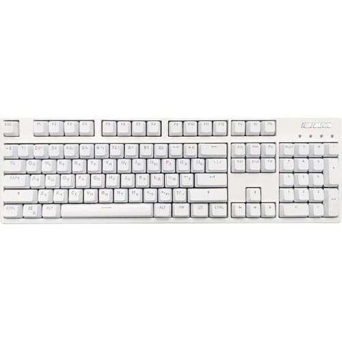 2021 New 104 Keycaps Russian Translucent Backlight Keycaps For Cherry MX Keyboard Switch