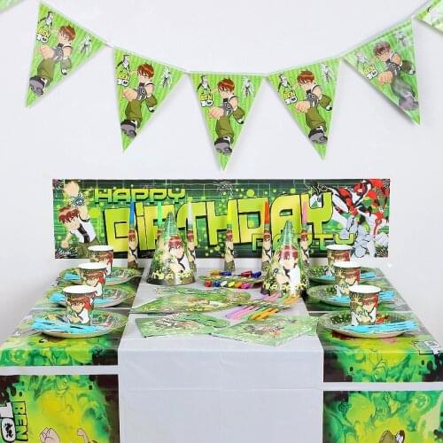The New Kids Birthday Party Decoration Set, Pentium, Kids Party Theme, Banner, Tray Decoration, Suppliers Set