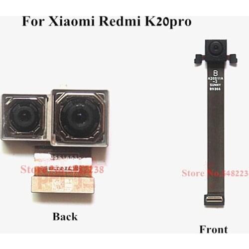 Original Rear Back Camera Flex cable For Xiaomi Redmi K20pro Front Rear Built-in main Camera connector module Replacement parts