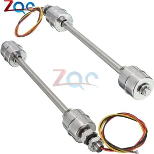 200mm Liquid Float Switch Water Level Sensor Stainless Steel Double Ball