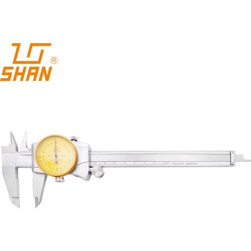 0-150 mm caliper 0.03mm Metal Housing Dial Caliper Dial calipers High precision stainless steel vernier with table caliper