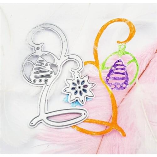 Snow Crystal Ball Carbon Steel Metal Cutting Dies Stencil Scrapbooking Photo Album Card Paper Embossing Craft DIY