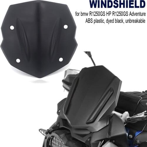 Motorcycle Front Windshield FOR BMW R1250GS HP R 1250 GS Adventure R 1250 GS HP Windscreen Airflow Wind Deflector 2018 2019 2020