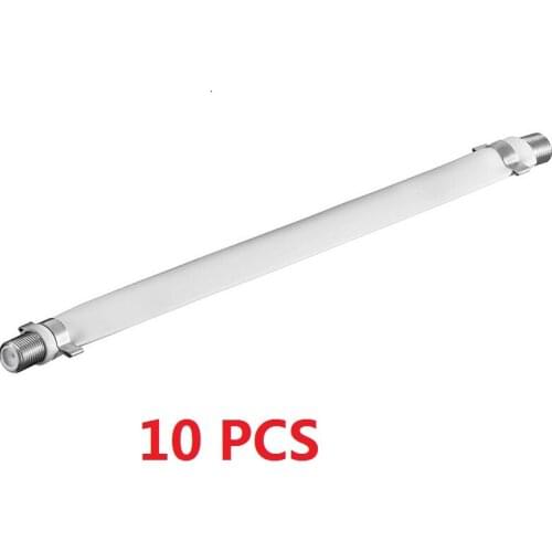 10pcs window flat F connector cable coax coaxial RG6 RG-6 door TV satellite Wholesale in stock Free shipment