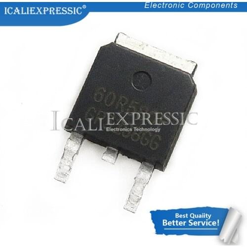 5PCS 60R580P 60R580 TO-252 In Stock