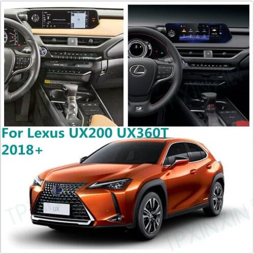 For Lexus UX200 UX360T UX 2018 2019 2020 Android 10 Car Stereo Car Radio with Screen Car GPS Navigation Tape Recorder