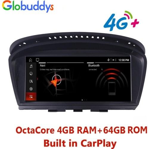 CarPlay,GPS Navigation E60 Radio,For BMW E60/E61/E64/,E90/E91/E92/E93,IPS 8.8Inch,AutoNavi,Multimedia Android,iDrive support