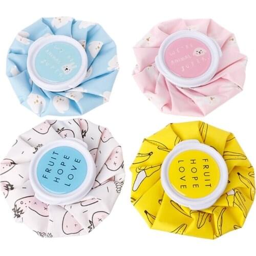 450ml Small Round Hot Water Bottle Bag Winter Relaxing Heat Therapy Warmer Bottle