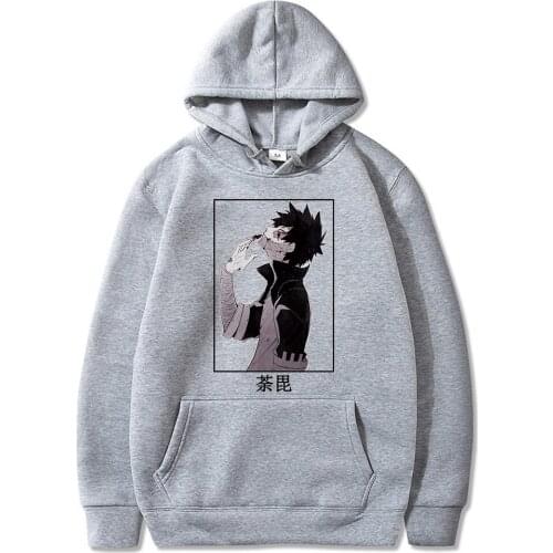 Dabi No Boku My Hero Academia Anime Fashion Designer Streetwear Men Cool Pullover Long Sleeve Hoodies