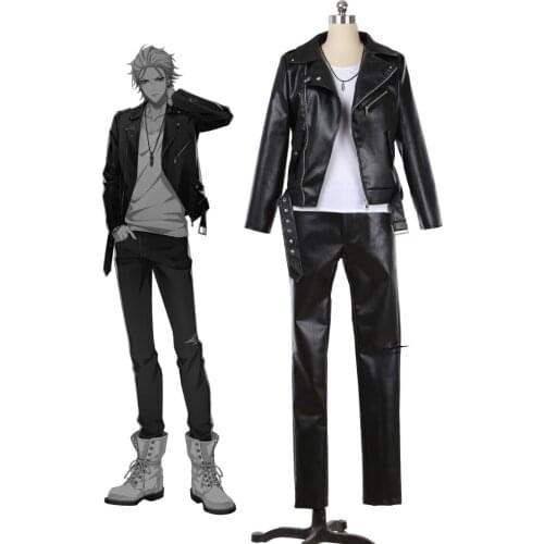 Division Rap Battle The Dirty Dawg Samatoki Aohitsugi Cosplay Costume Custom Made PU Leather Full Set Halloween Carnival Cosplay