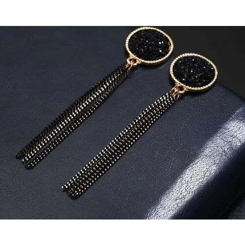 5pairs Cingesto Fashion Druzy Crystal Earrings 2020 Big Promotion Agates Women Earrings Drop Earing Modern Female Jewelry