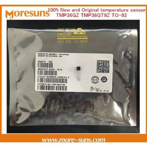 Fast Free Ship 100pcs/lot 100% New and Original temperature sensor TMP36GZ TMP36GT9Z TO-92 Sensor