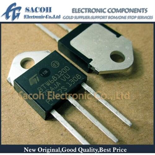 New original 5PCS/Lot BTW68-1200 BTW681200 or BTW68-1000 or BTW68-800 TOP3I 30A 1200V SCRs