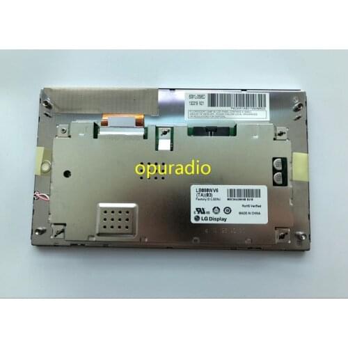 Original 8.0inch 800*480 LCD Display Screen LB080WV6(TA)(03) LB080WV6-TA03 LCD Panel For Car Navigation Auto Parts