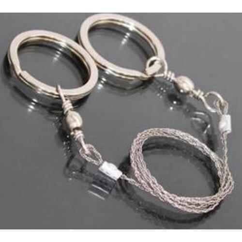 Portable Stainless Steel Wire Saw Outdoor Survival Self Defense Camping Hiking Hunting Chainsaws Hand Saw Fret Saw Tools
