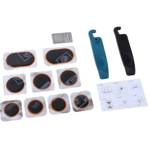 Portable Bike Tire Tyre Puncture Repair Kit Sticker Repair Maintenance Tool
