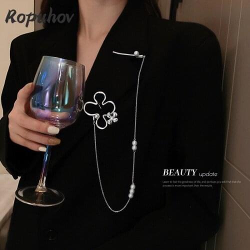 Серебряные броши на одежду ROPUHOV China At AliExpress