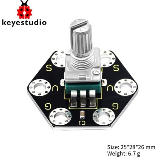 Keyestudio Honeycomb Rotary Potentiometer Module for BBC Micro bit
