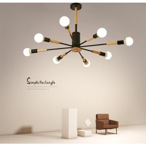 Modern chandelier Indoor lamps creative Lighting For family beans Living bedroom sitting room simple molecule Lights Fixtures