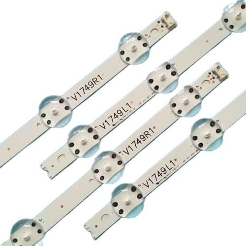 LED TV Illumination Part Replacement For LG 49UV340C-UB 49UJ675V-ZC LED Bar Backlight Strip Line Ruler V1749L1 2862A