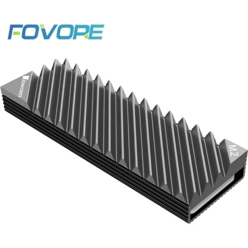 M.2 SSD NVMe Heat Sink Heatsink M2 2280 SSD Hard Disk Aluminum Heat Sink with Thermal Pad for Desktop PC Cooler Thermal Gasket