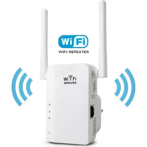 VONETS WLAN Repeater 300Mbps 2.4GHz WiFi Internet Signal Booster Amplifier 802.11b g n Repeater Range Extender for Home Office