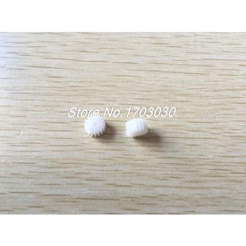 20Pcs 9mm x 2mm 16 Teeth Plastic Motor Shaft Gear for RC Model Airplane