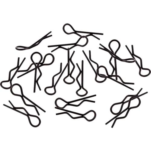 20pcs/pack RC Car Body Clips R Pins Set for 1/10 1:12 1:16 RC Car Accs