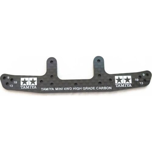 3PCS 95257 3mm Carbon Fiber Pteris Rear Stay Reinforcing Plate Bracket for Tamiya Mini 4WD Self Made Parts