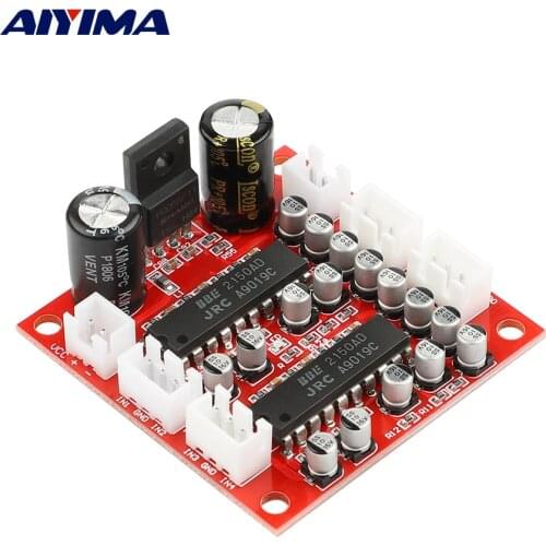 AIYIMA JRC2150 Tone Amplifier Preamp Board 4 Channel Preamplifier Signal BBE Sound Effect Exciter Improve Treble Bass