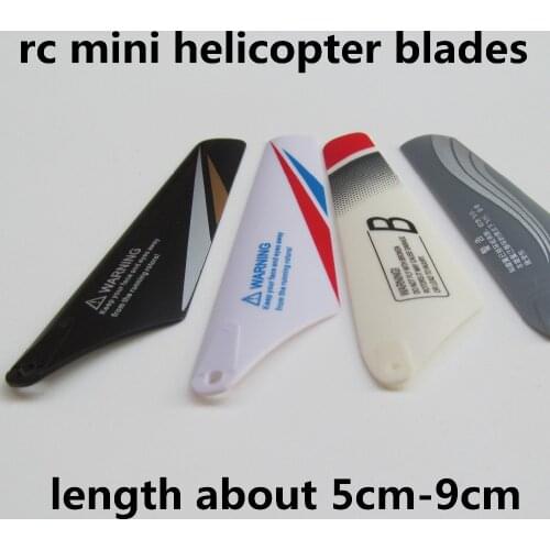 Free Shipping 8.4cmcm 8.5cm 71.5mm Main blades Props Propellers For R/C Helicopter Model Toys Spare Parts