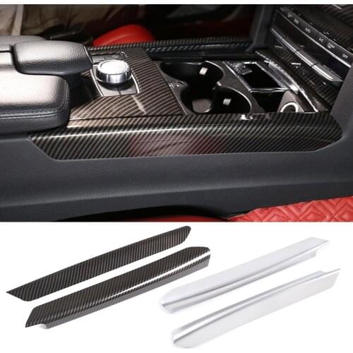 ABS Central Control Gear Shift Side Strips Decorative Trim for Mercedes Benz E Class W212 2010-2015 Interior Accesories