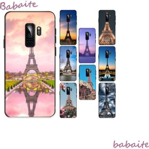 Babaite Paris Eiffel Tower Customer Phone Case For Samsung Galaxy A50 A30 A71 A40 A60 A50s A30s Note 8 9 S10 Plus S10 S20