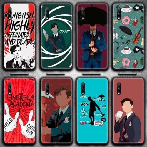 The umbrella academy Aidan Gallagher Phone Case for Huawei Honor 30 20 10 9 8 8x 8c v30 Lite view 7A pro
